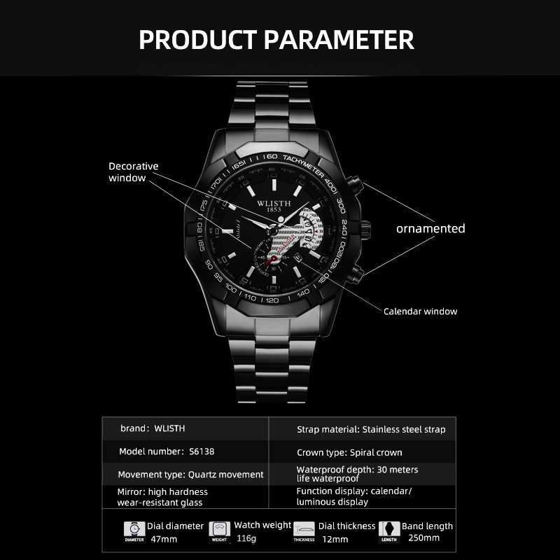 Luxury Brand Man Watch Waterpr - đánh giá và giá Smartwatch Branded Watches For Men