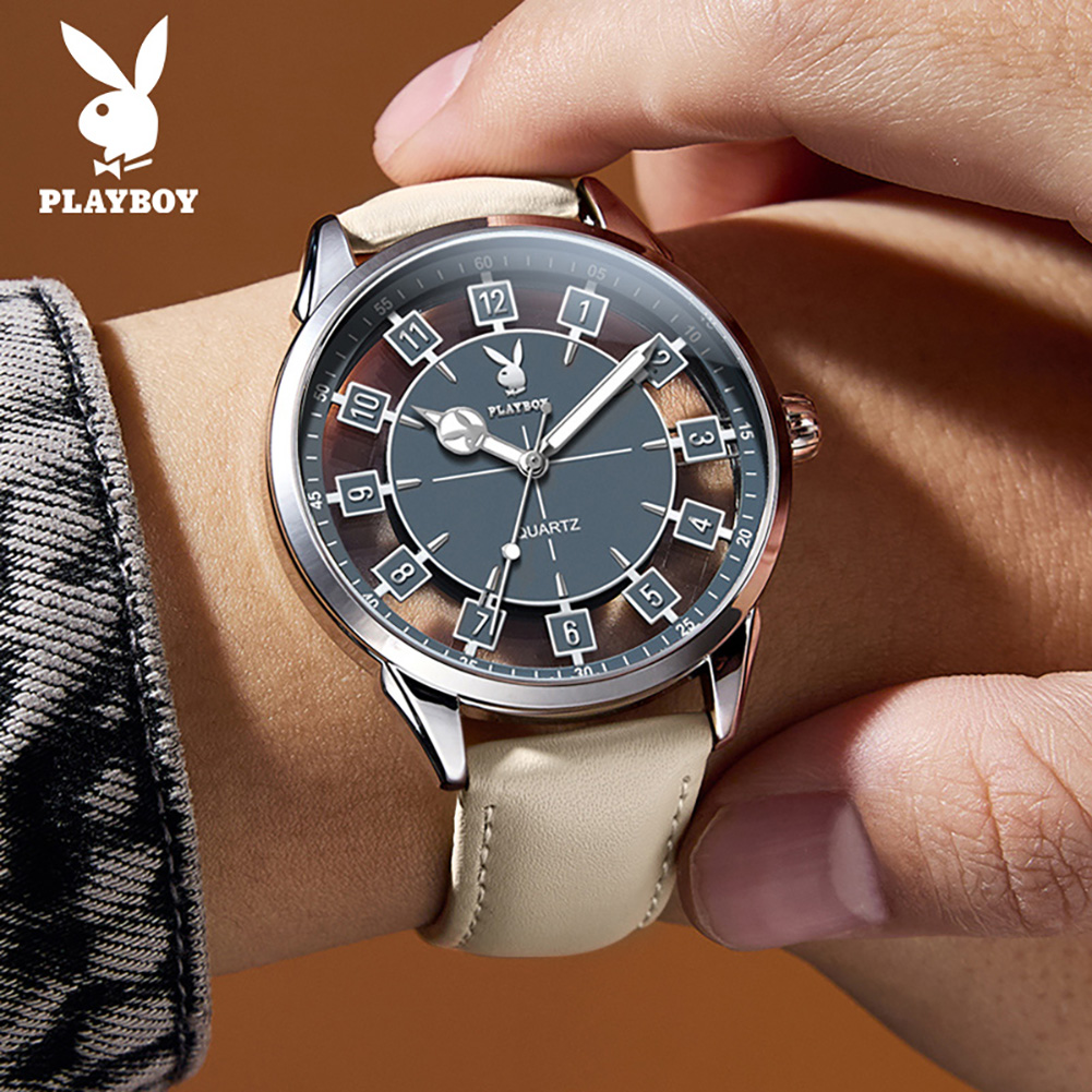 PLAYBOY 3137 Brand Quartz Move - đánh giá và giá Smartwatch Branded Watches For Men