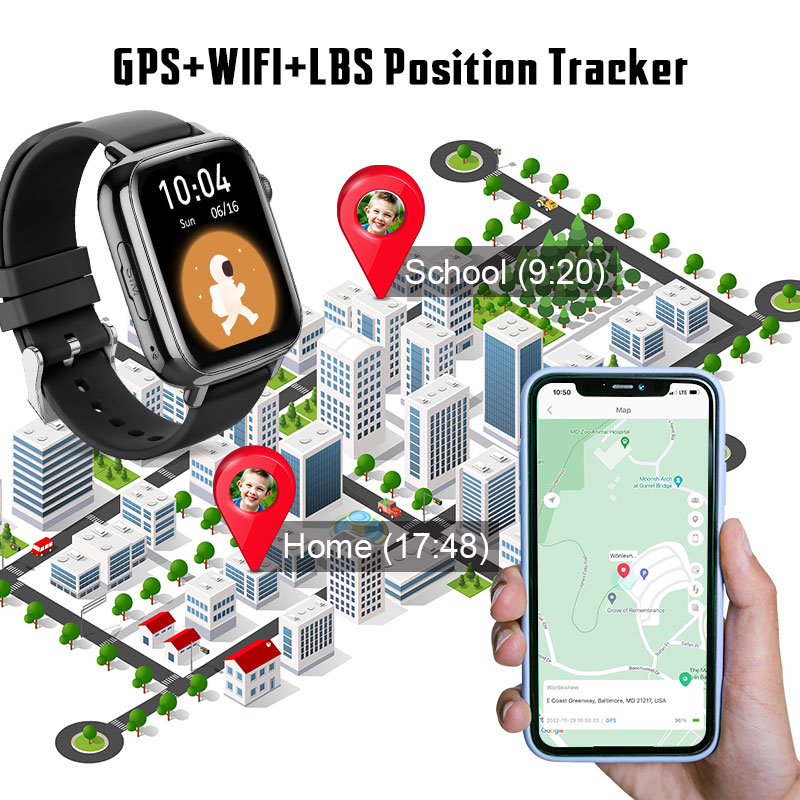 Wonlex KT34 Children's Smart W - đánh giá và giá Smartwatch Watch Whatsapp