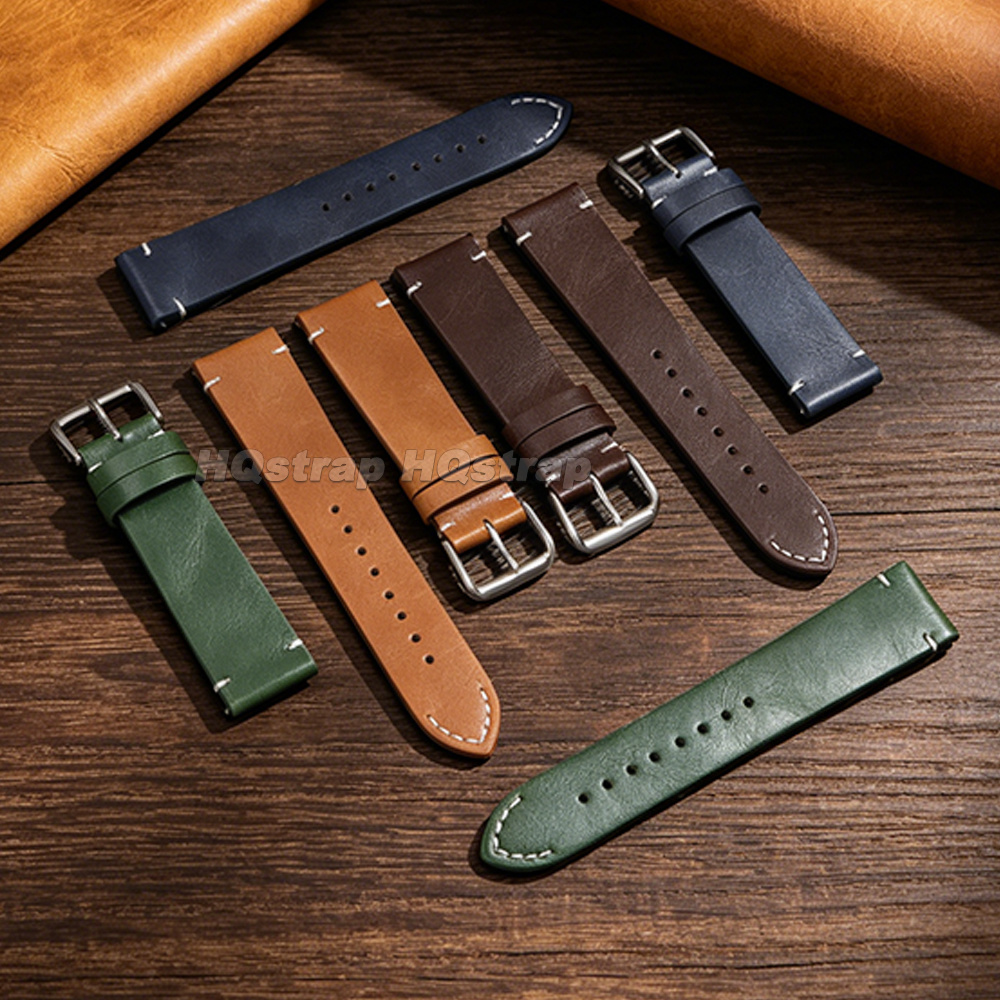 Oil Wax Leather Watch Strap 18 - đánh giá và giá Watches Rolex Smartwatch