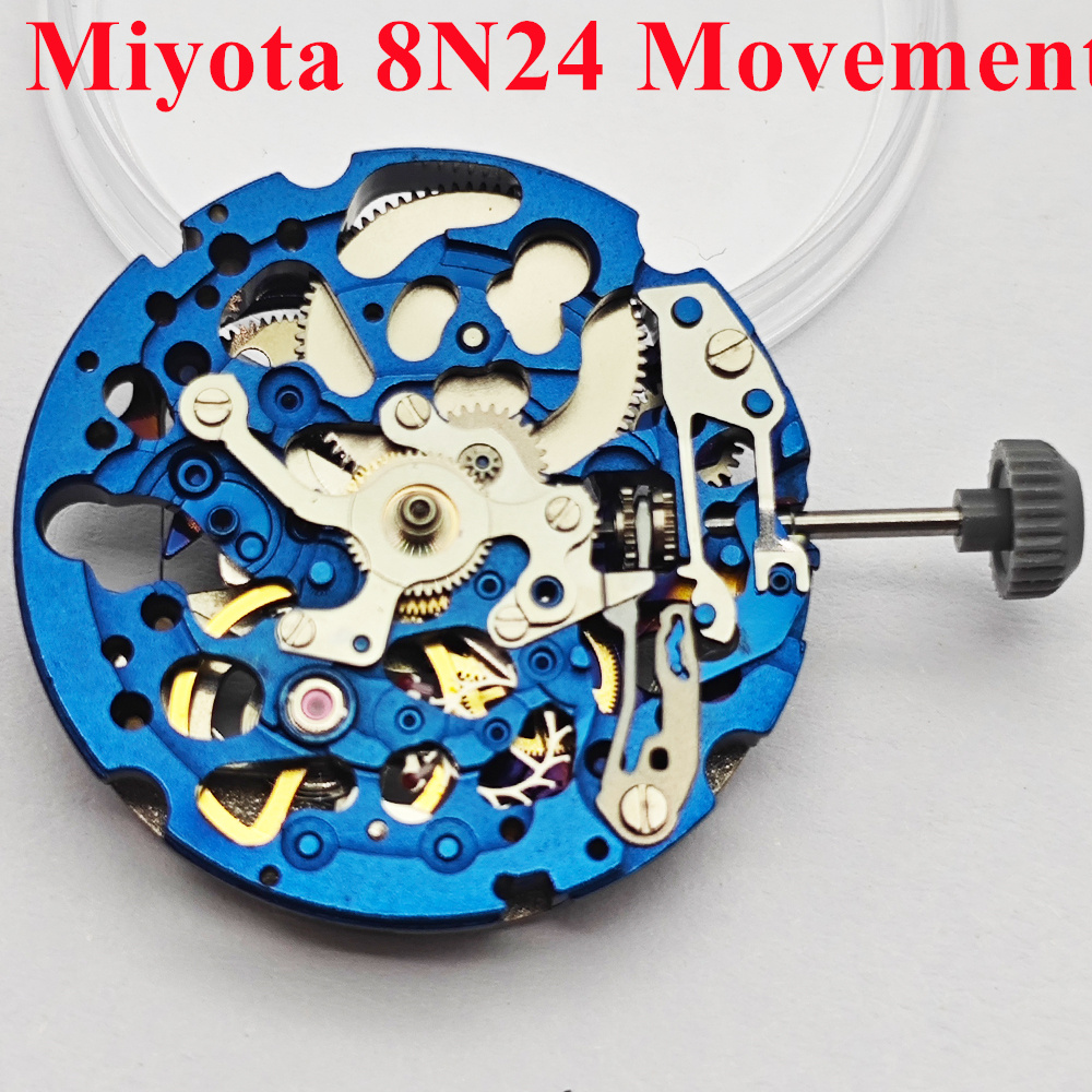 Miyota 8N24 Automatic Mechanic - đánh giá và giá Skeleton Mechanical Watch