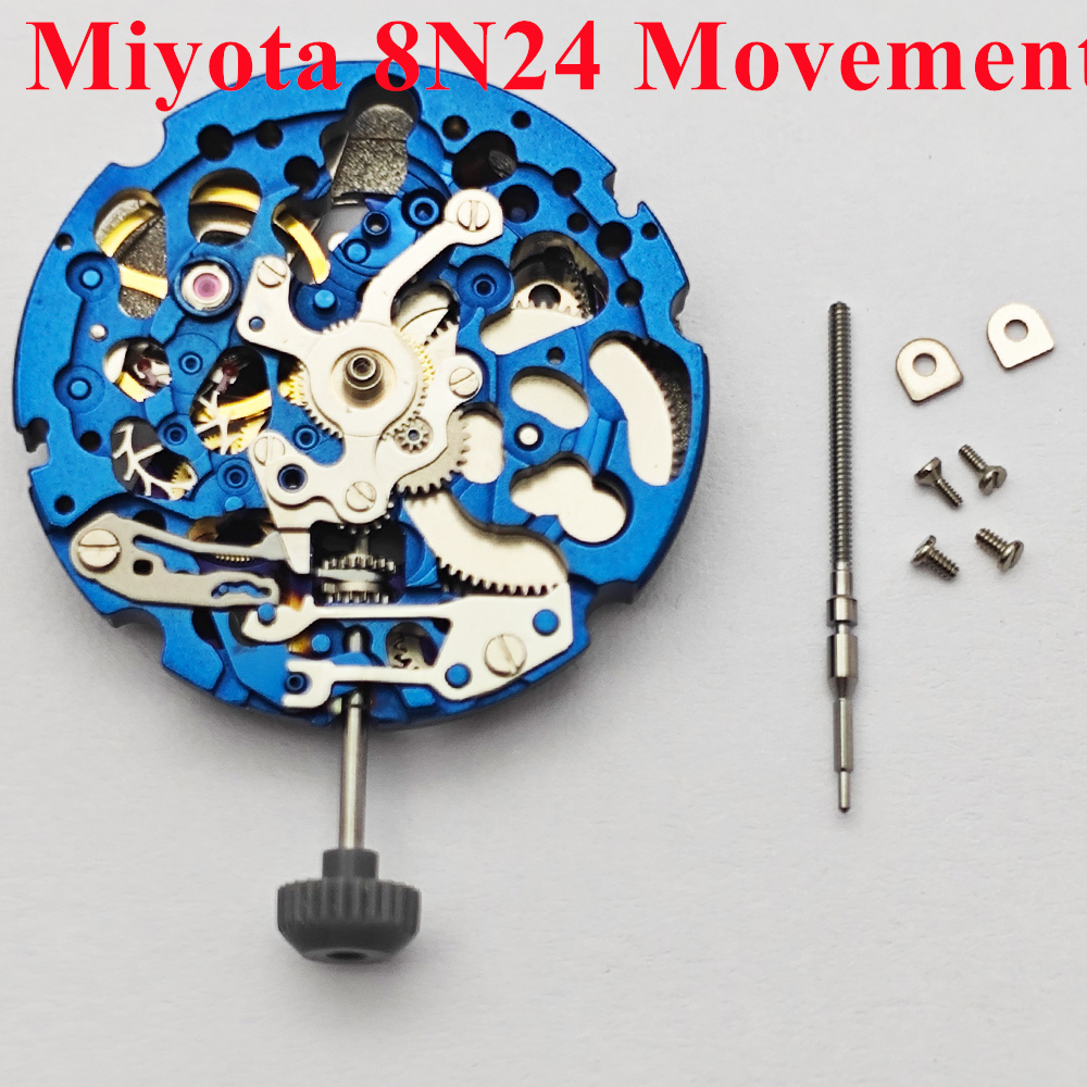 Miyota 8N24 Automatic Mechanic - đánh giá và giá Skeleton Mechanical Watch
