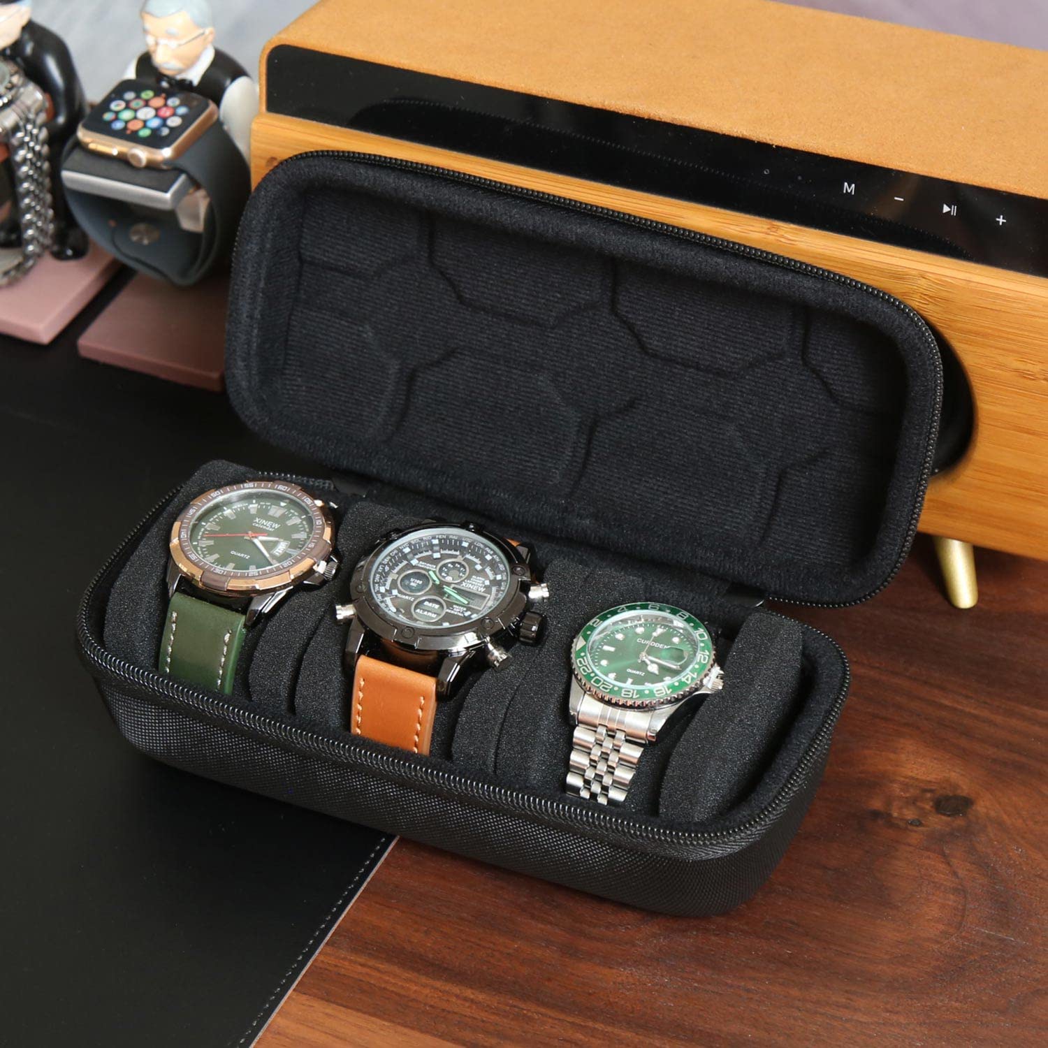 Watch Box Organizer For Men or - đánh giá và giá Smartwatch I Watches