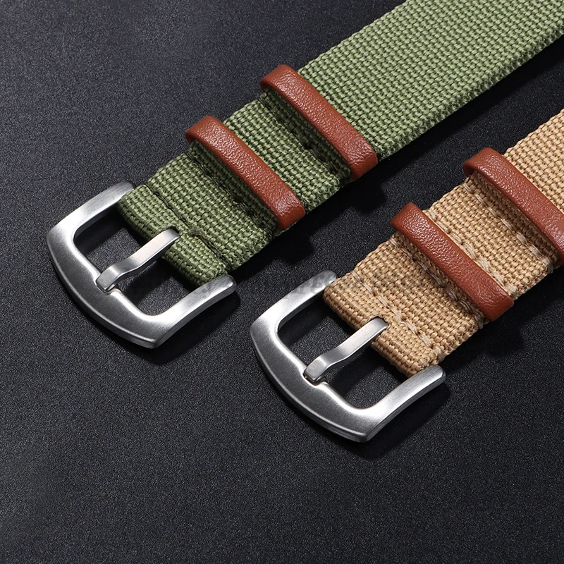 20mm 22mm Canvas Nylon Patch L - đánh giá và giá Watches Rolex Smartwatch