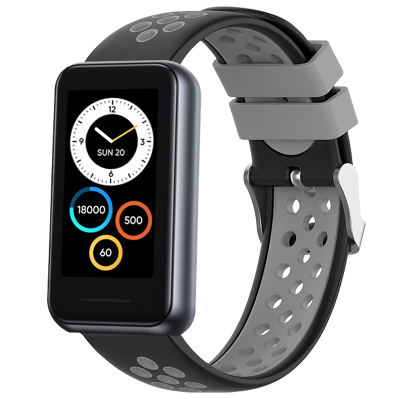 Thể Thao Dây Silicon 18Mm Cho  - đánh giá và giá Watch S Realme