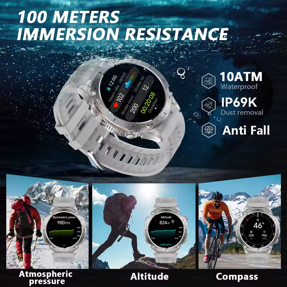 2025 Upgraded New Outdoors Spo - đánh giá và giá Smartwatch Branded Watches For Men