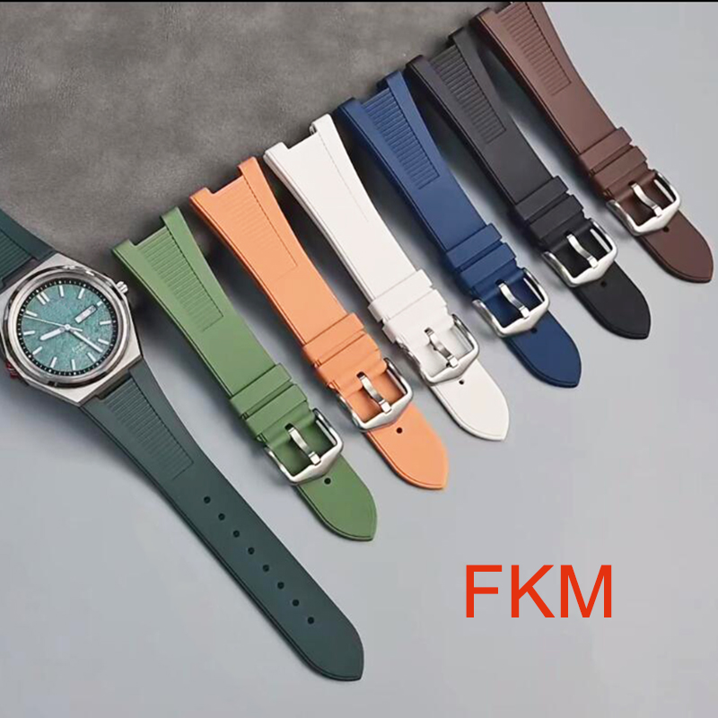 Fluoro Rubber Strap 25*12mm De - đánh giá và giá Patek Philippe Watch Nautilus