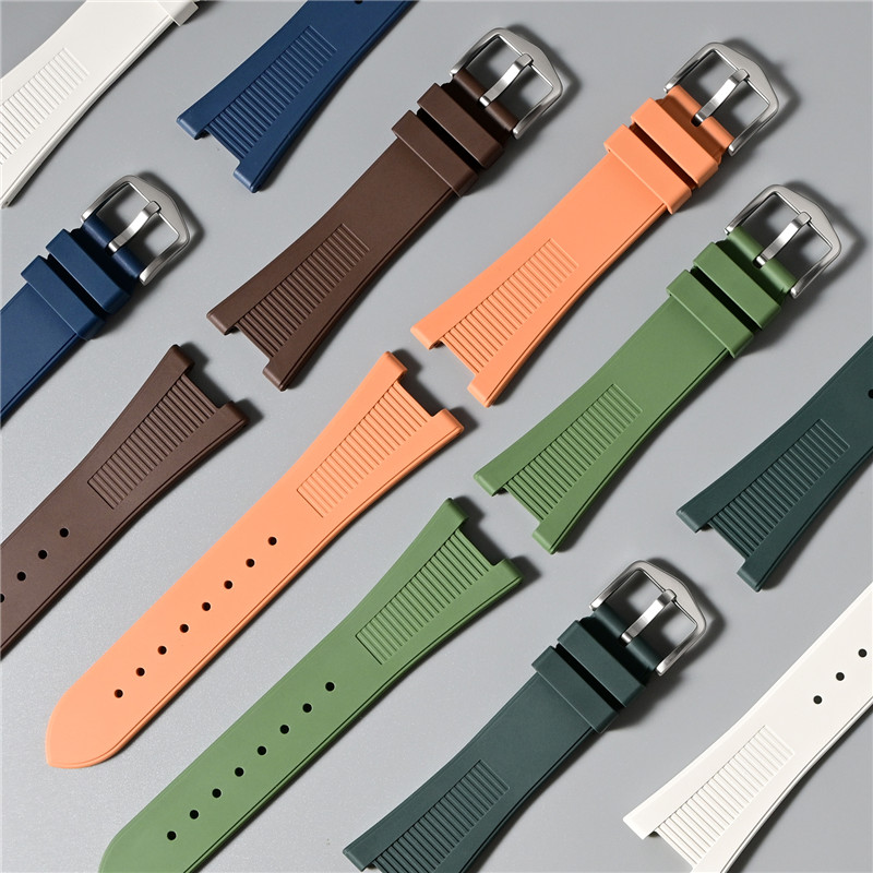 Fluoro Rubber Strap 25*12mm De - đánh giá và giá Patek Philippe Watch Nautilus