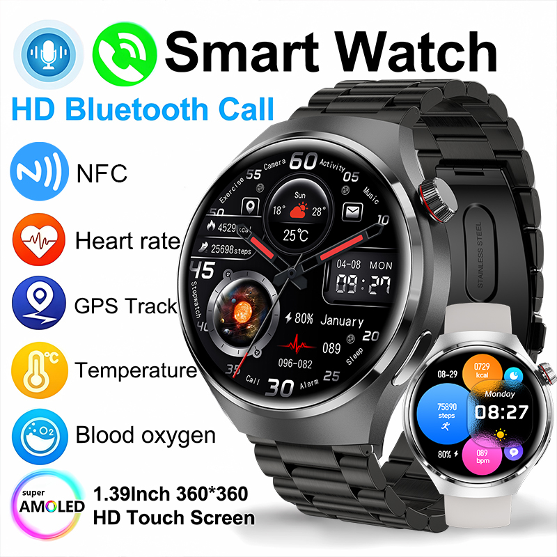 2026 New Smart Watch Heart rat - đánh giá và giá Smartwatch Health Watches For Men