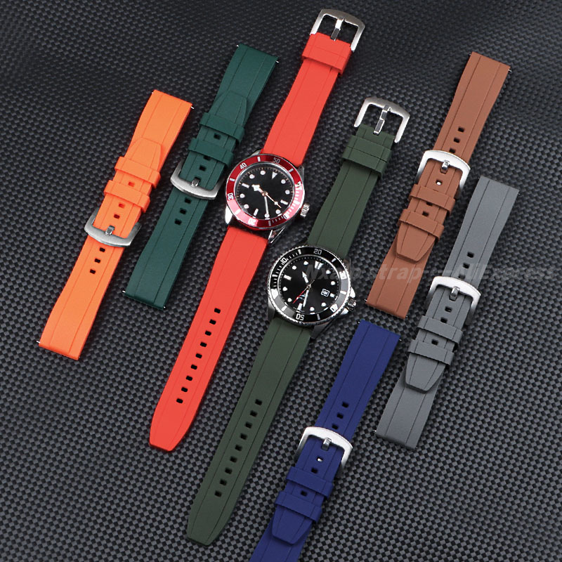 20mm 22mm Silicone Watch Band  - đánh giá và giá Watches Rolex Smartwatch