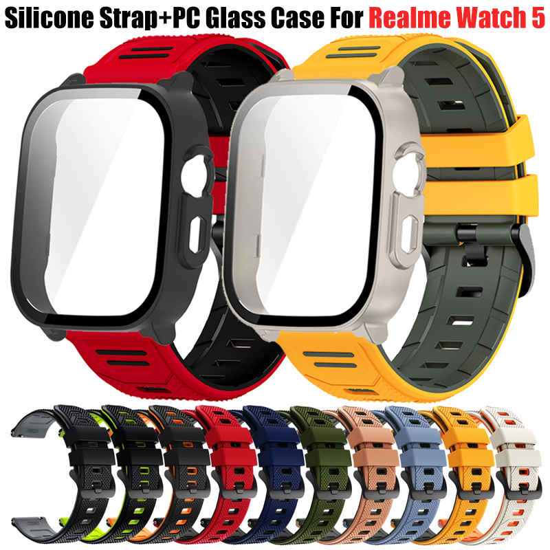 Breathable Silicone Strap+PC G - đánh giá và giá Watch S Realme