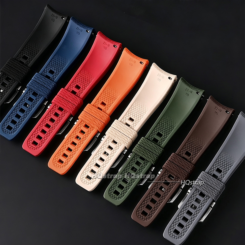 FKM Rubber Watch Strap 20mm 21 - đánh giá và giá Watches Rolex Smartwatch